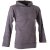 Vishes Sweater Hoodie Hoody Patchwork Pullover grau M
