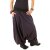 Vishes Haremshose aus Fleece Einheitsgröße/Lange Größe dunkelgrau 44-50