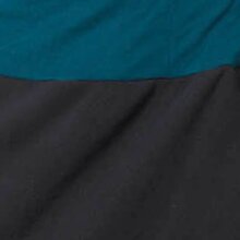 Vishes Haremshose aus Fleece Einheitsgröße/Lange Größe schwarztürkis 44-50