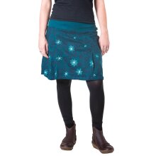 Vishes Mini Rock warmer Rock Winterrock bestickt bedruckt türkis 48