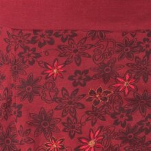 Vishes Mini Rock warmer Rock Winterrock bestickt bedruckt rot 38