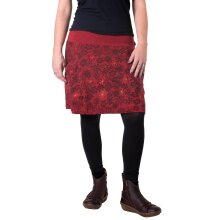 Vishes Mini Rock warmer Rock Winterrock bestickt bedruckt rot 42