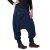 Vishes Fleece Haremshose warme Hose Winterhose Goa blau