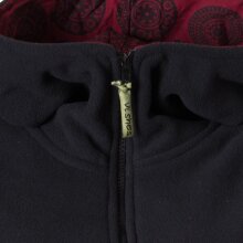 Vishes Warmer Elfen Kurzmantel mit Zipfelkapuze schwarz 34