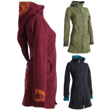 Vishes Warmer Elfen Kurzmantel mit Zipfelkapuze rot 36