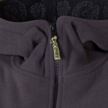 Vishes Warmer Elfen Kurzmantel mit Zipfelkapuze dunkelgrau 38