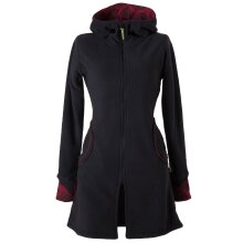 Vishes Warmer Elfen Kurzmantel mit Zipfelkapuze schwarz 48