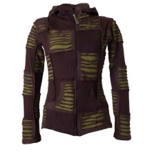 Vishes Goa Jacke Hoodie Zipfelkapuze Sweatjacke...