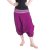 Vishes Haremshose Pluderhose Sommerhose blaurosa