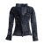 Vishes Jacke bedruckt Hippie Jacke Elfenjacke Zipfelkapuze schwarz-grau 38