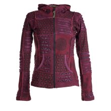Vishes Jacke bedruckt Hippie Jacke Elfenjacke...