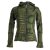 Vishes Jacke bedruckt Hippie Jacke Elfenjacke Zipfelkapuze olive 40