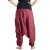 Vishes Haremshose Goa Hose Pluderhose Unisex Pumphose warm dunkelrot 42