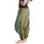 Vishes Haremshose Goa Hose Pluderhose Unisex Pumphose warm olive-türkis 36
