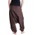 Vishes Haremshose Goa Hose Pluderhose Unisex Pumphose warm braun-olive 36