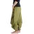 Vishes Haremshose Patchworkhose mit Druck und Stickereien olivegrün 36
