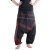 Vishes Haremshose Patchworkhose mit Druck und Stickereien schwarzrot 34/36