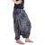 Vishes Hippie Haremshose mit Blumen grau 36