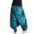Vishes Hippie Haremshose mit Blumen türkis 38