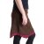 Vishes Mini Rock Lagenlook Goa Rock Elfen Larp Fairy Skirt Hippie braun 40