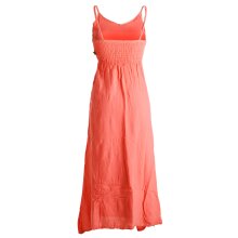 Vishes Lagenlook Kleid Träger apricot 36