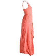 Vishes Lagenlook Kleid Träger apricot 42