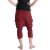 Vishes Haremshose 3/4 Hose Sommerhose Ethno Goa Hose dunkelrot 40-42