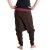 Vishes Haremshose Stiefelhose Pluderhose dunkelbraun 36