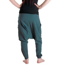 Vishes Haremshose Stiefelhose Pluderhose türkis 42