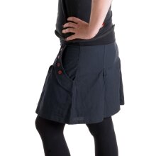 Vishes bestickter Mini Rock Hippie Boho schwarz 40