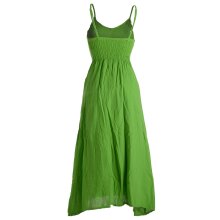 Vishes Lagenlook Kleid Träger hellgrün 36