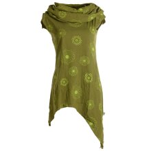 Vishes Kleid warm Tunika asymmetrisch mit großem...