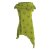 Vishes Kleid warm Tunika asymmetrisch mit großem Kragen hellgrün 34/36