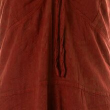 Vishes Lagenlook Ballonkleid mit verstellbaren Trägern hellbraun 38-40