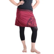 Vishes Mini Rock bestickt Goa Rock Hippie Cacheur...