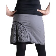 Vishes Mini Rock bestickt Goa Rock Hippie Cacheur grau 42