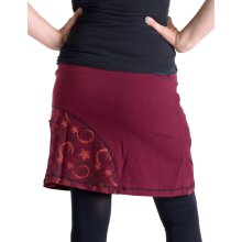 Vishes Mini Rock bestickt Goa Rock Hippie Cacheur...