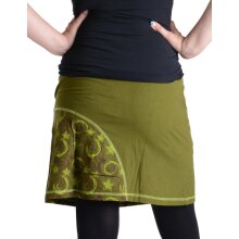 Vishes Mini Rock bestickt Goa Rock Hippie Cacheur olive...