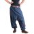 Vishes Blumen Jeans Haremshose Blau 36