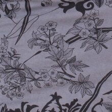 Vishes - Damen Mini Rock mit kurzer Hose drunter Schwarz-Grau 34