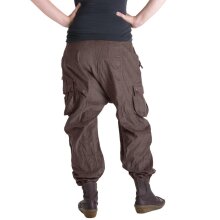 Vishes Cordhose Haremshose warm dunkelbraun 42
