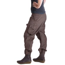 Vishes Cordhose Haremshose warm dunkelbraun 44