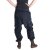 Vishes Cordhose Haremshose warm Schwarzblau 40