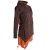 Vishes Jacke Zipfelkapuze Larp Mantel dunkelbraun 34-36