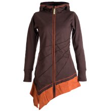 Vishes Jacke Zipfelkapuze Larp Mantel dunkelbraun 44-46