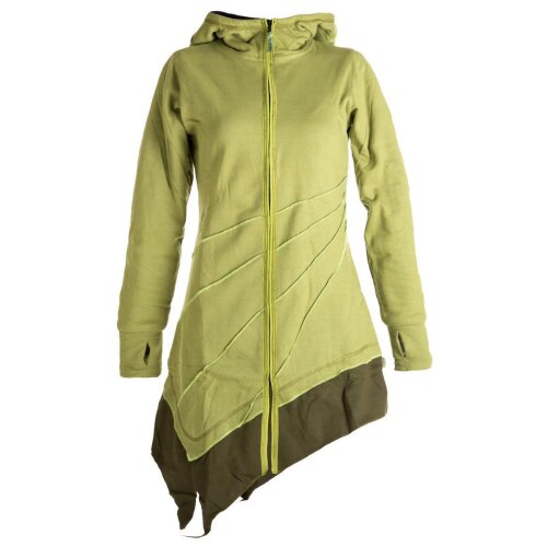 Vishes Jacke Zipfelkapuze Larp Mantel olive 38