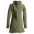 Vishes Warmer Elfen Kurzmantel mit Zipfelkapuze olivegrün 36