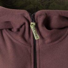 Vishes Warmer Elfen Kurzmantel mit Zipfelkapuze braun-orange 34