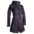 Vishes Mantel Jacke Cutwork Fleece warme Jacke schwarz 36