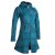 Vishes Mantel Jacke Cutwork Fleece warme Jacke türkis 44